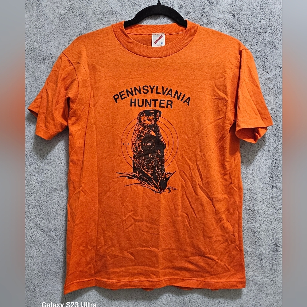 Orange Vintage Pennsylvania Hunter T-Shirt